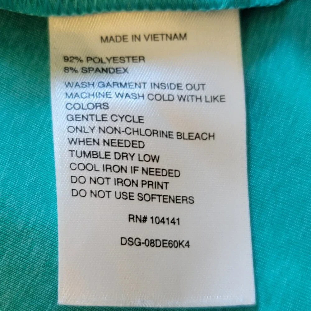 Reebok Girls Go get Em Green Tank top Small 8-10, Good Condition